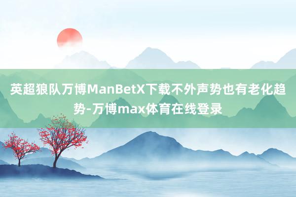 英超狼队万博ManBetX下载不外声势也有老化趋势-万博max体育在线登录